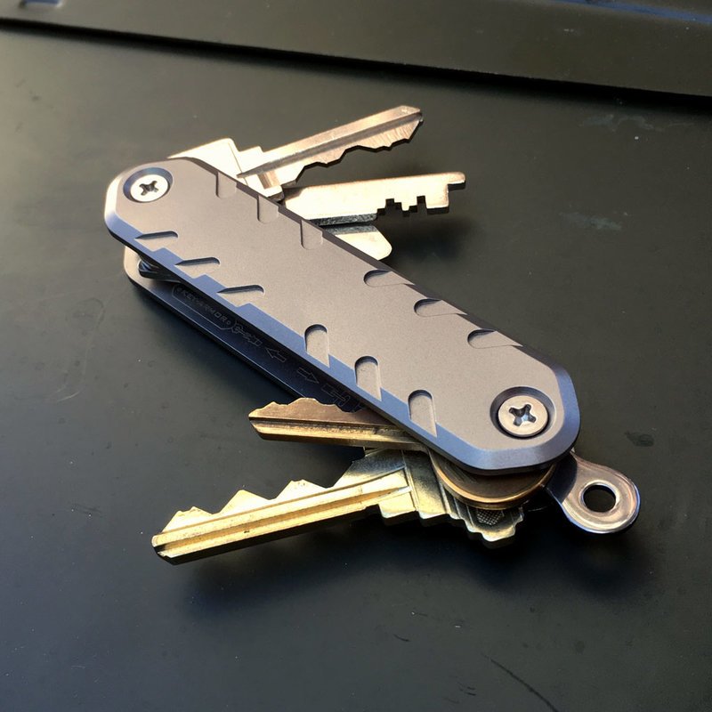 Tancurry 4Set Metall Schlüssel Organizer Key Holder Organizer Leicht für 4 Schlüssel Büro Geschenk 